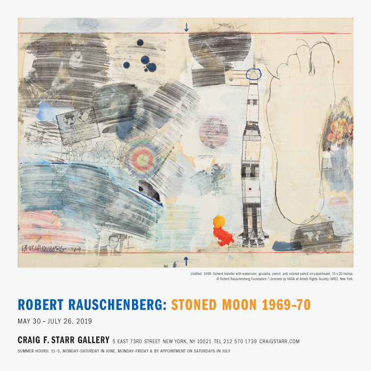 Robert Rauschenberg in Artforum, June, 2019