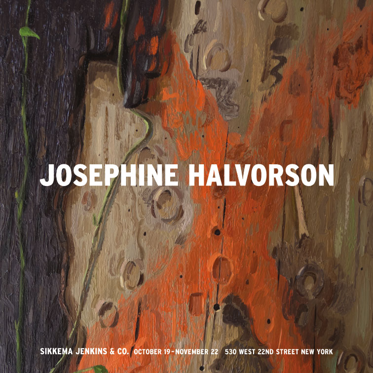 Josephine Halvorson ad in Artforum, October, 2017