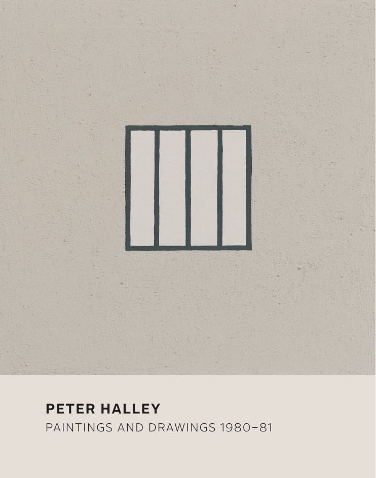 MPeter Halley, Paintings and Drawings 1980–81, published by Craig Starr Gallery, 2023