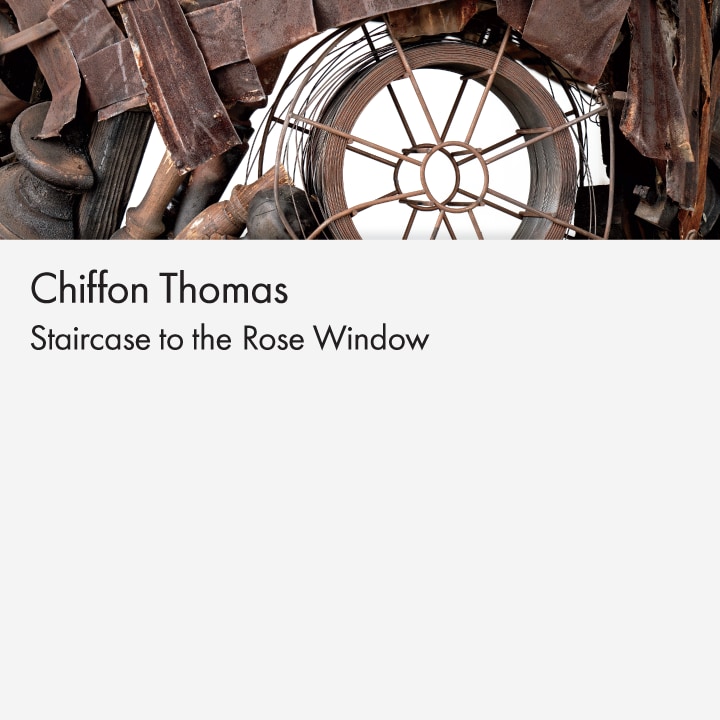 Chiffon Thomas: Staircase to the Rose Window exhibition catalogue, P·P·O·W Gallery, 2022