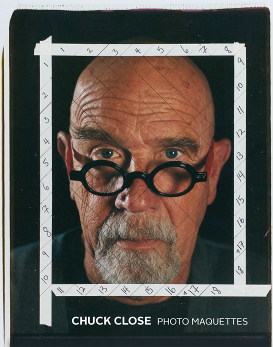 Chuck Close Photo Maquettes book